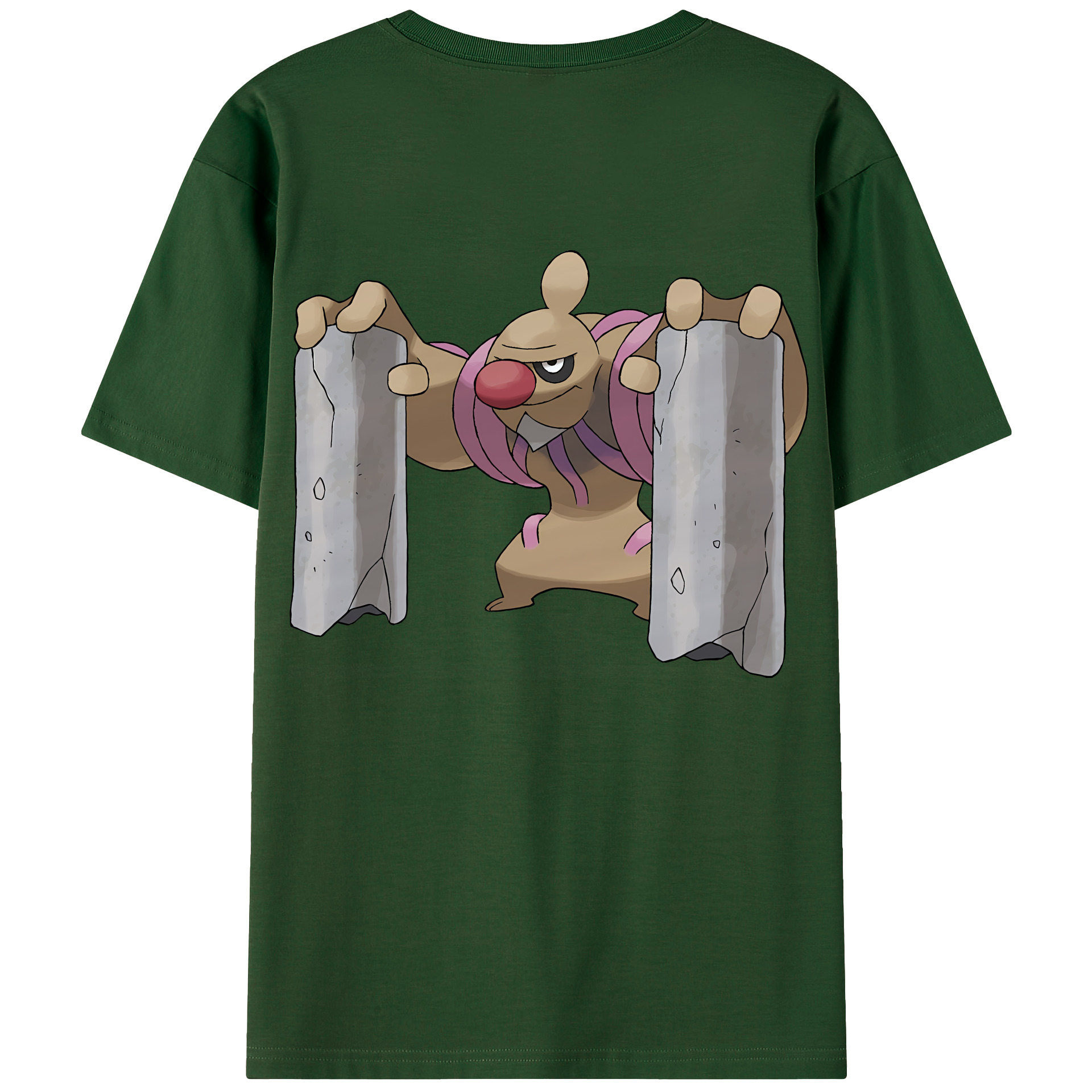 （画像用） ポケットモンスター Pokémon 綿100％半袖Tシャツ（背面プリント）